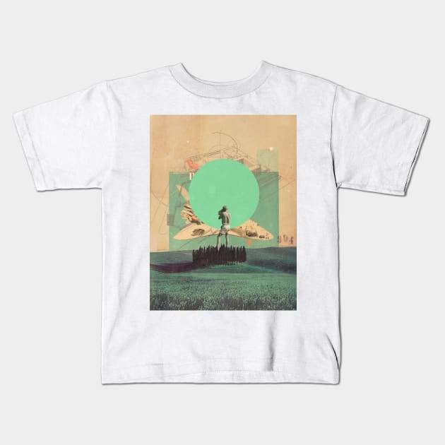 Hopes in Range Kids T-Shirt by FrankMoth